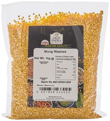 Old India Mung Washed 1kg