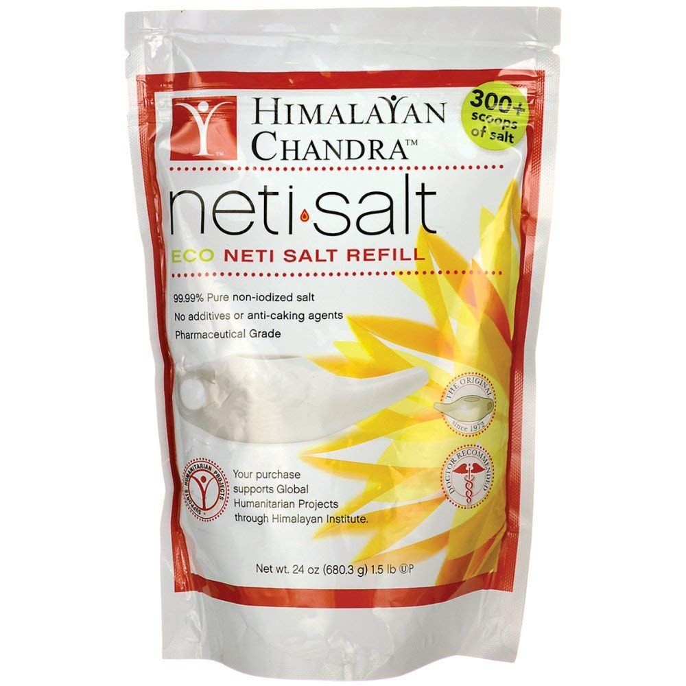 Himalayan Chandra Neti Pot Salt Bag, 1.5 Pound
