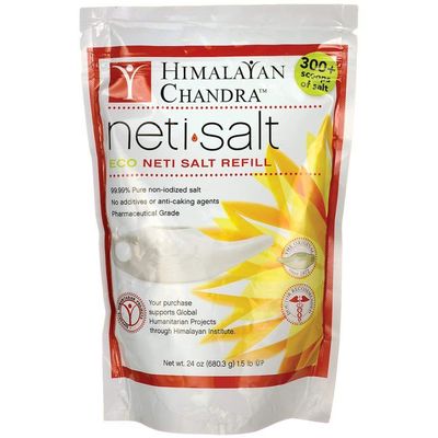 Himalayan Chandra Neti Pot Salt Bag, 1.5 Pound