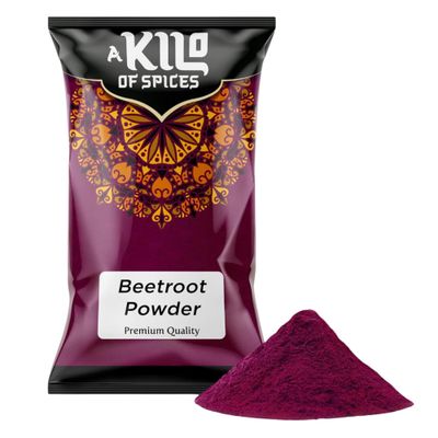 A Kilo of Spices Beetroot Dried Ground Powder 1 Kg 100% Pure & Natural Rich in Nutrients Ideal for Instant Energy Shakes Non-GMO, Vegan, Gluten-Free No Additives or Preservatives