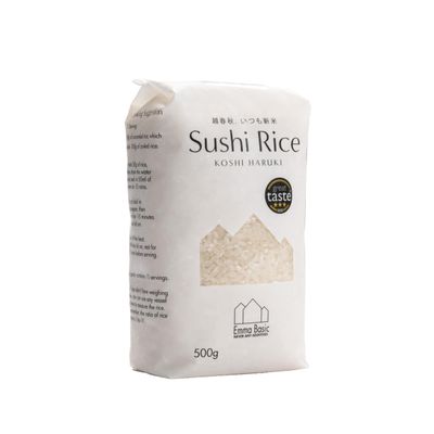 Emma Basic - Koshi Haruki Sushi Rice 500g Superior Grade Gluten Free Vegan Short Grain