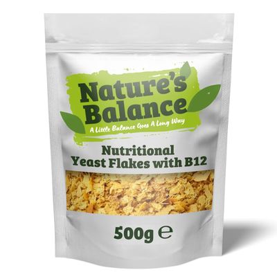 Nature's Balance Nutritional Yeast Flakes with Vitamin B12-500g