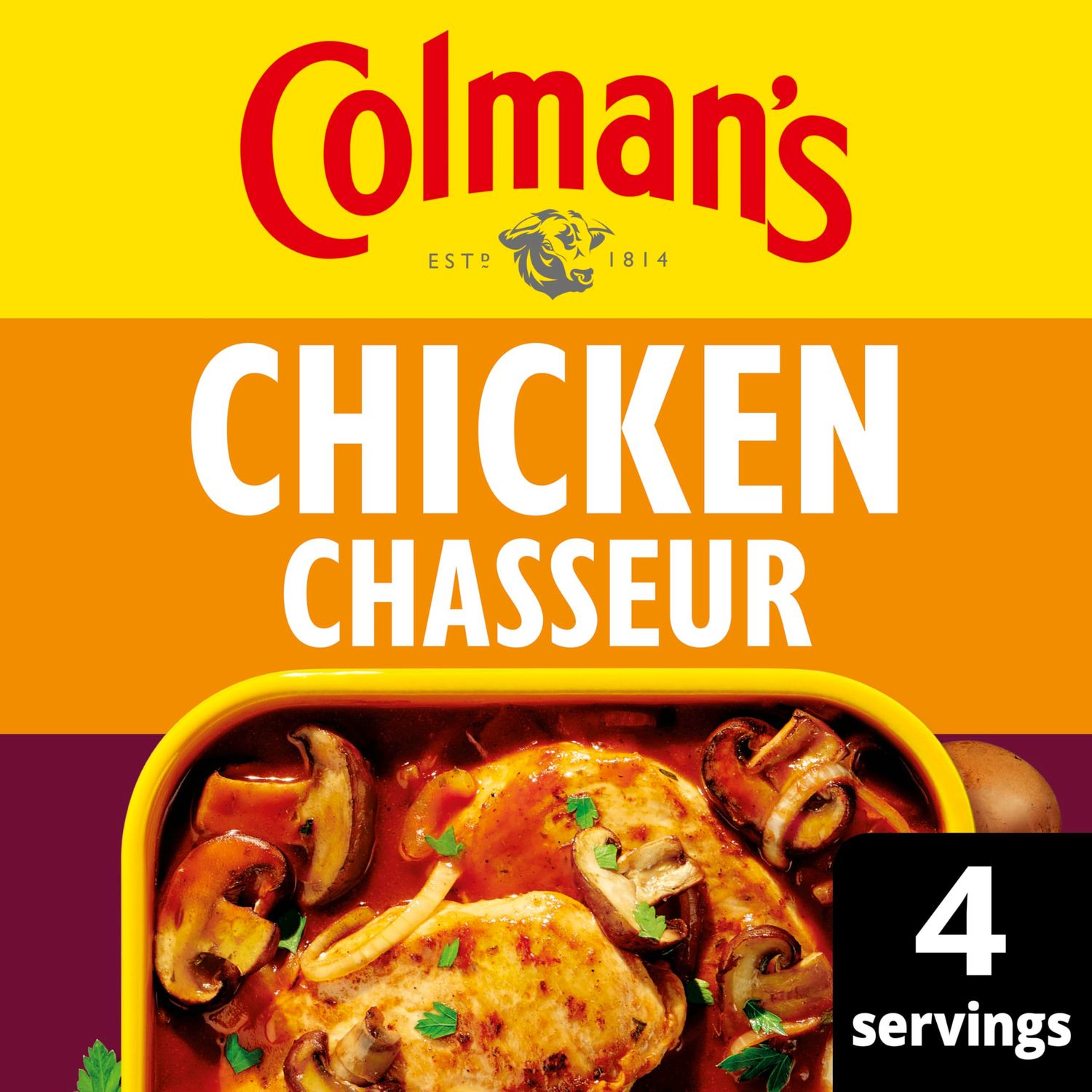 Colman's Classic Comforts Chicken Chasseur Meal Maker perfect with a baked potato quick to prepare seasoning mix 43 g