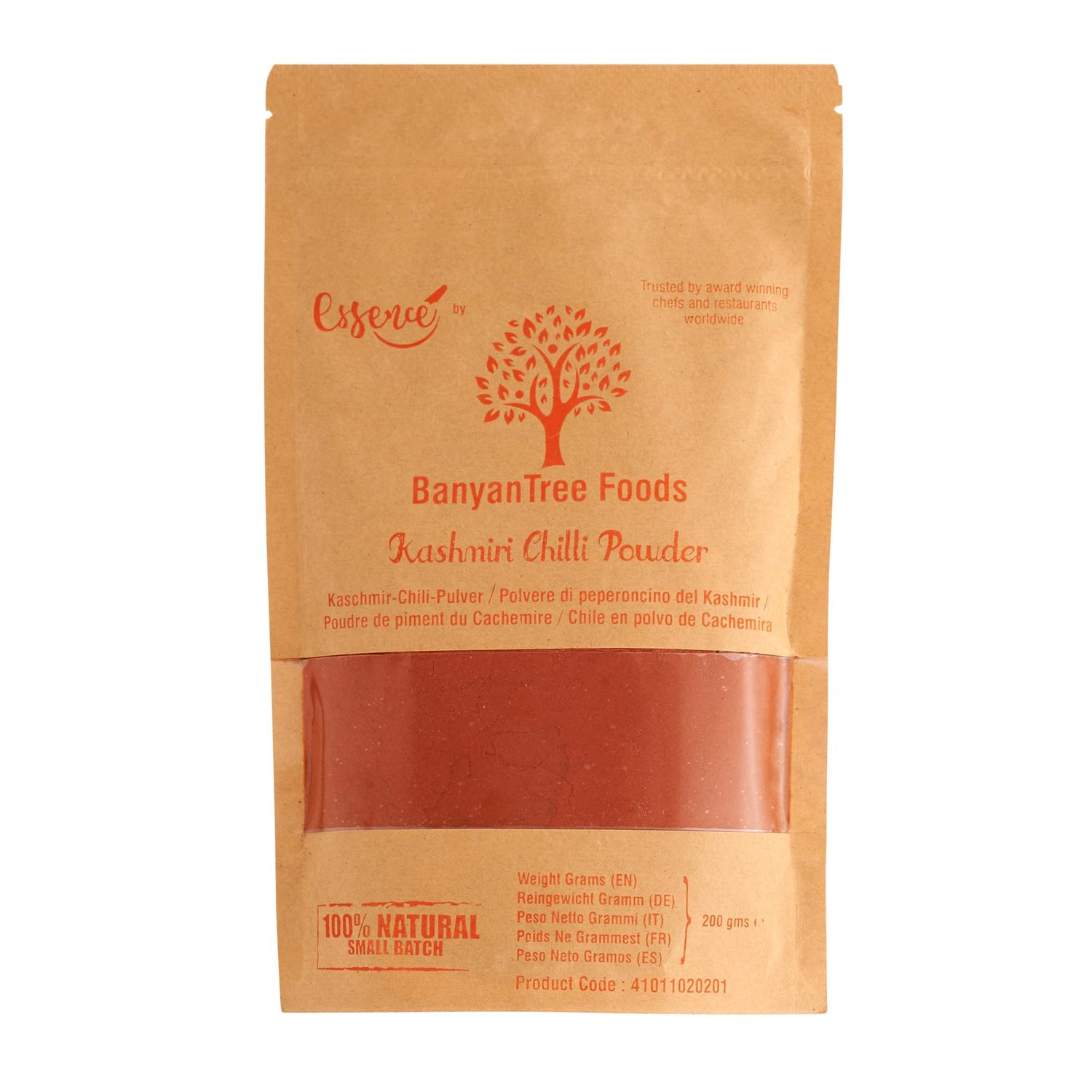BanyanTree Foods Kashmiri Chilli Powder Kashmiri Red Chilli Powder 200g All Natural Premium Quality Indian Origin