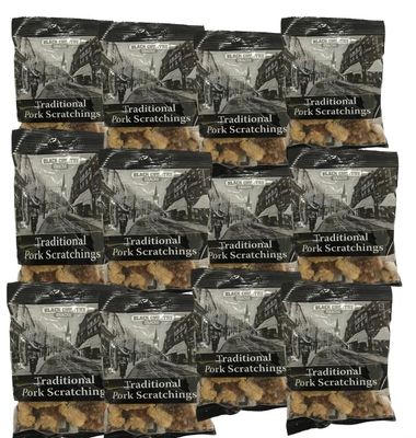 Black Country Snacks Pork Scratchings 70g x 12 MS Authentic Black Country (This is not a VATâ able Product. â No VAT On This Product)