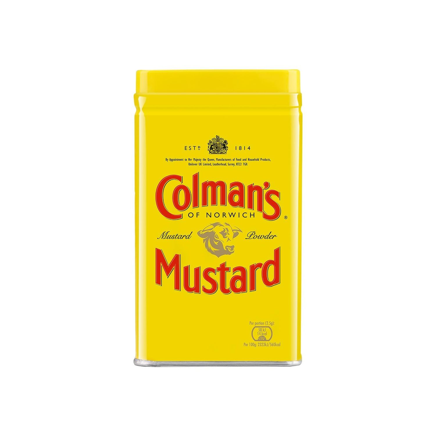 Colman's Original English Mustard Powder made with locally sourced ingredients the perfect condiment to spice up your meals 57 g
