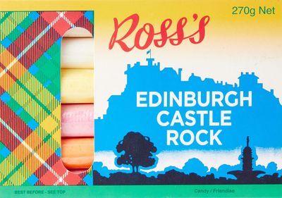 Ross's of Edinburgh 12 Stick Castle Rock Gift Box, 270 g