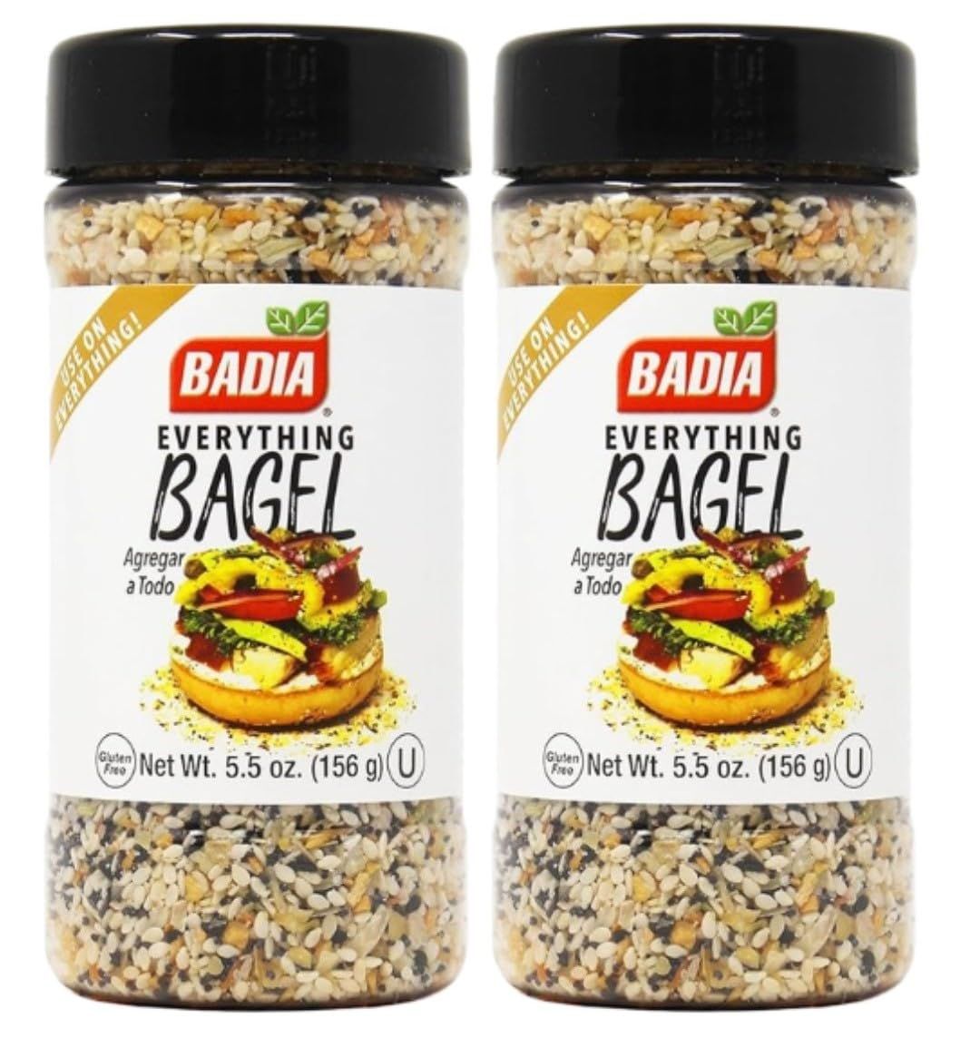 Badia Everything Bagel Seasoning 156g PACK OF 2 Gluten Free Everything Seasoning.