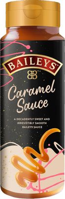 Baileys Caramel Sauce 200ml - Alcohol-Free Dessert &amp; Hot Drink Topping with the Indulgent Taste of Baileys - Sweet &amp; Smooth Caramel Sauce for Ice Cream, Cheesecake, Coffee, Cocktails &amp; More