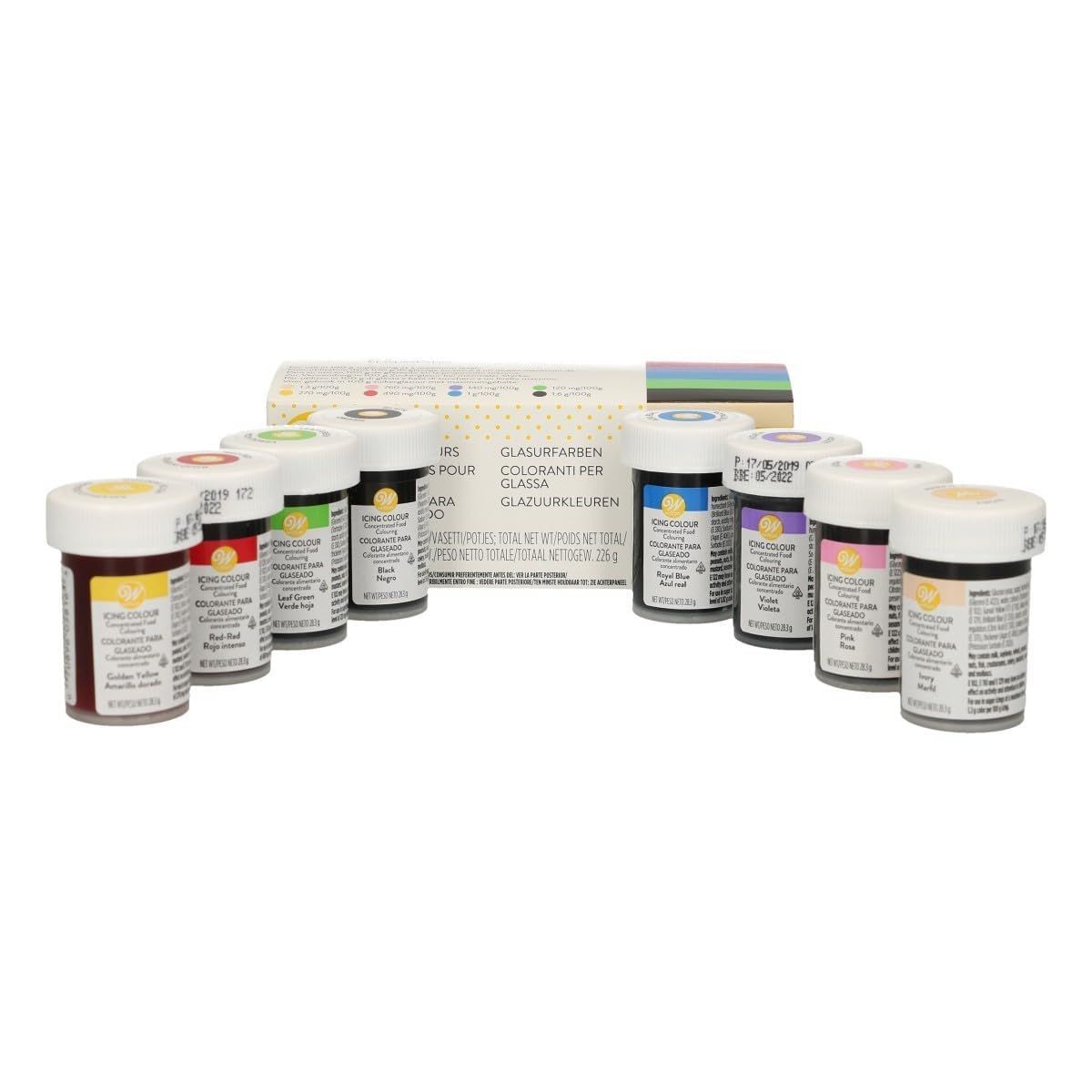 Wilton 8 Gel Icing Colour Set, 226.4 g