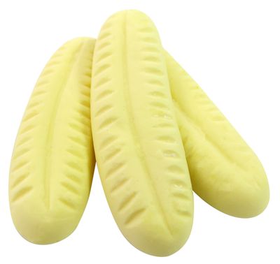Original Bumper Foam Bananas 500 gram Bag (1/2 Kilo)