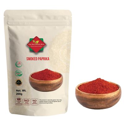 Smoked Paprika (200g/7.05oz) Paprika Smoked Powder Premium Quality 100% Natural Authentic No Additives