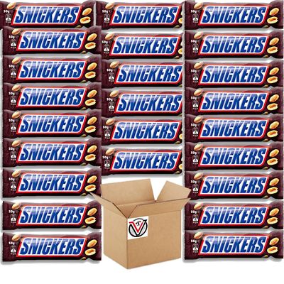 Snickers Bar 50g x 24 (Pack of 24)