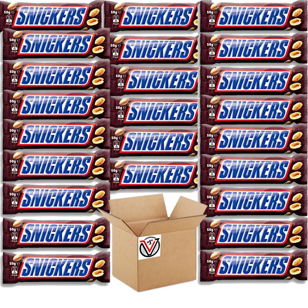 Snickers Bar 50g x 24 (Pack of 24)