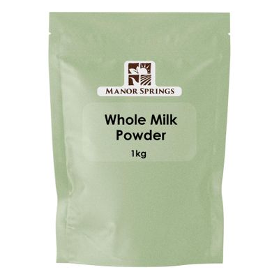 Whole Milk Powder 1kg by Manor Springs