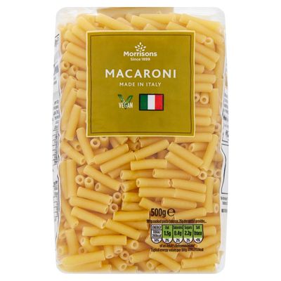 Morrisons Macaroni 500 g x 12