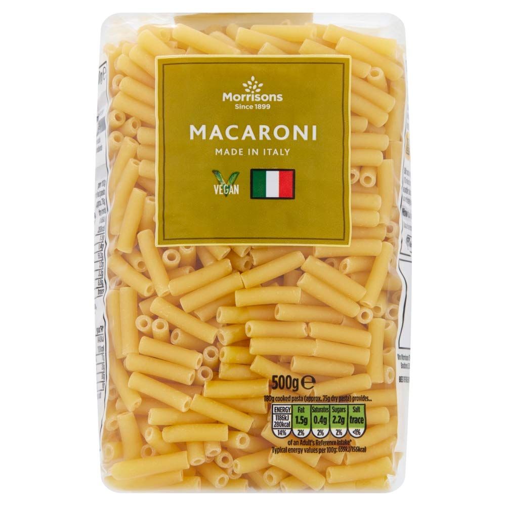 Morrisons Macaroni 500 g x 12