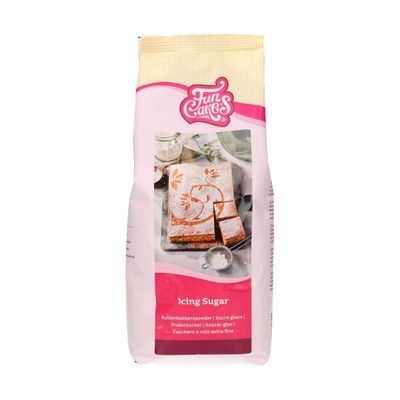 FunCakes Icing Sugar, Refined Icing Sugar of Confectioners' Quality, Ultrafine Texture, Perfect for Making Icing, Buttercream or to roll Out Fondant, Halal, 900g.