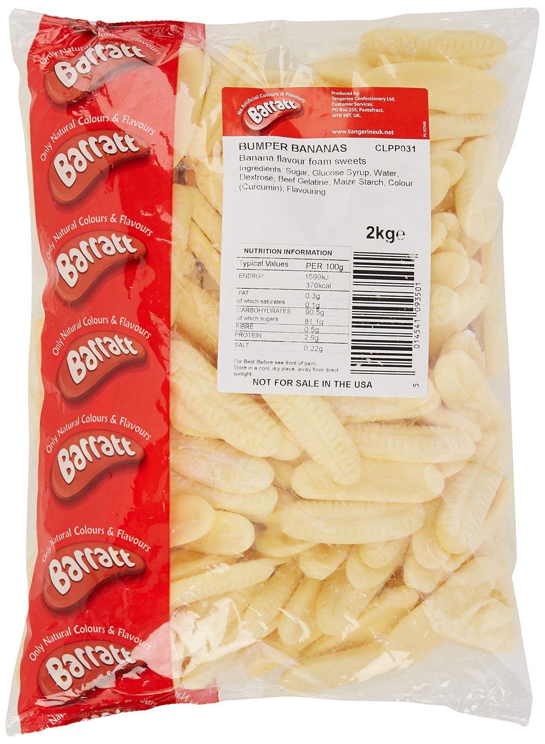 Candyland Bumper Bananas 2 Kg