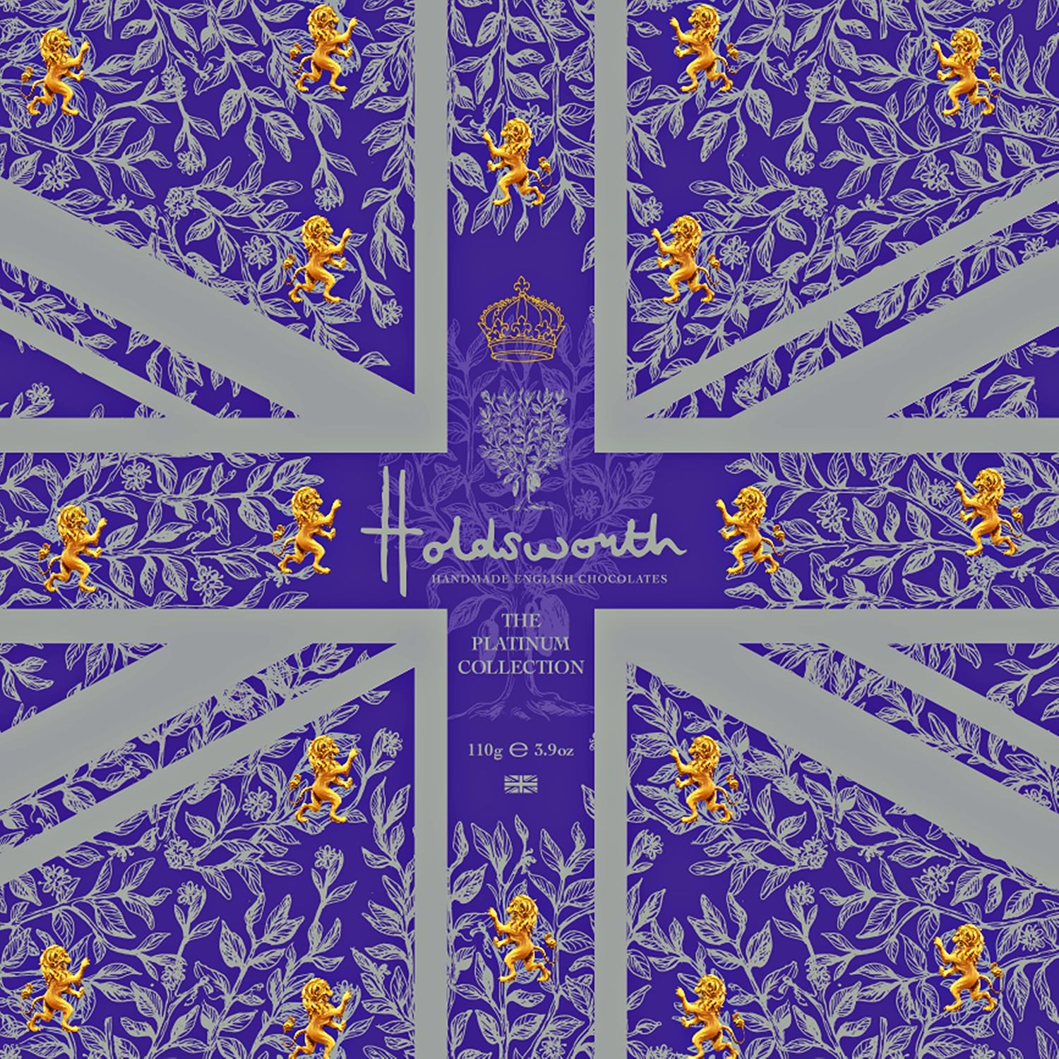 Holdsworth Chocolates Occasions Collection - The Platinum Collection Filled with Handmade Truffles and Assorted Milk, Dark and White Chocolates Perfect for gifting 110g