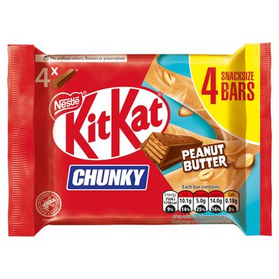 KitKat Chunky Peanut Butter 4pack
