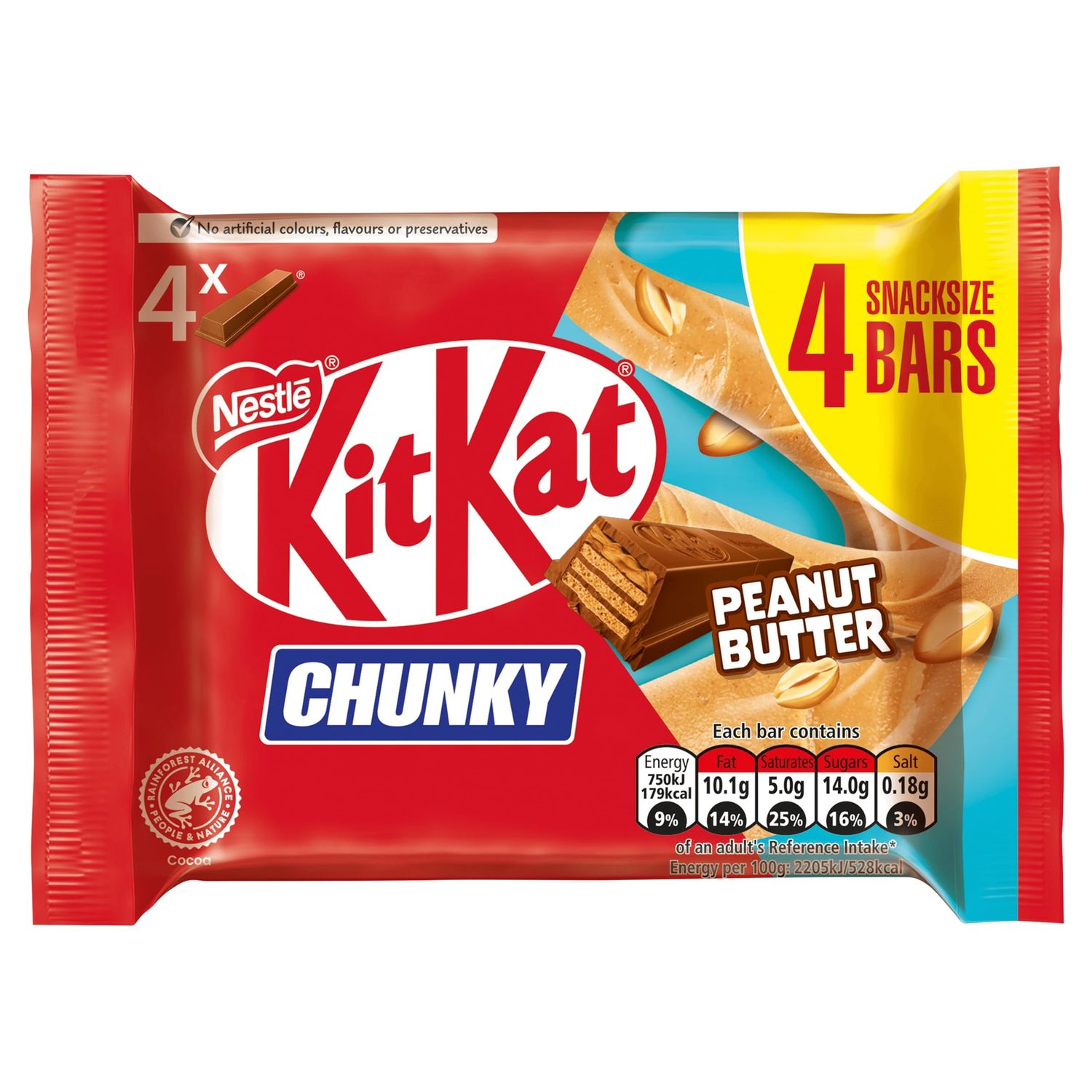 KitKat Chunky Peanut Butter 4pack