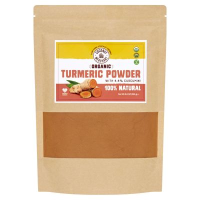 Coconut Merchant Organic Turmeric Powder 250g Ethically Sourced Non-GMO 100% Natural Vegan Gluten Free for curries, soups or Smoothies (250g)