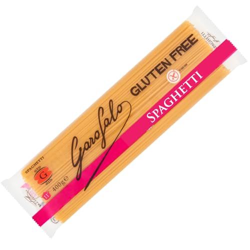 Garofalo Gluten Free Spaghetti Italian Dried Pasta, 400g - Suitable for Coeliac and Vegan diets (Pack of 1)
