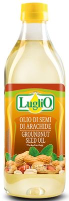 Olio Luglio - Peanut Oil (1 Litre) Groundnut Seed Oil Cooking Oil For Nutritious &amp; Healthy Diet
