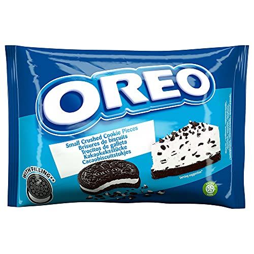 Oreo Cookies &amp; Cream Crushed Biscuit Crumb (With Vanilla Filling), 400g