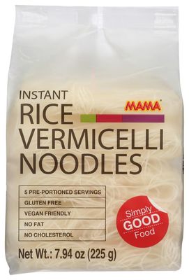 Mama instant Rice Vermicelli Noodles 225 g (Pack of 6)