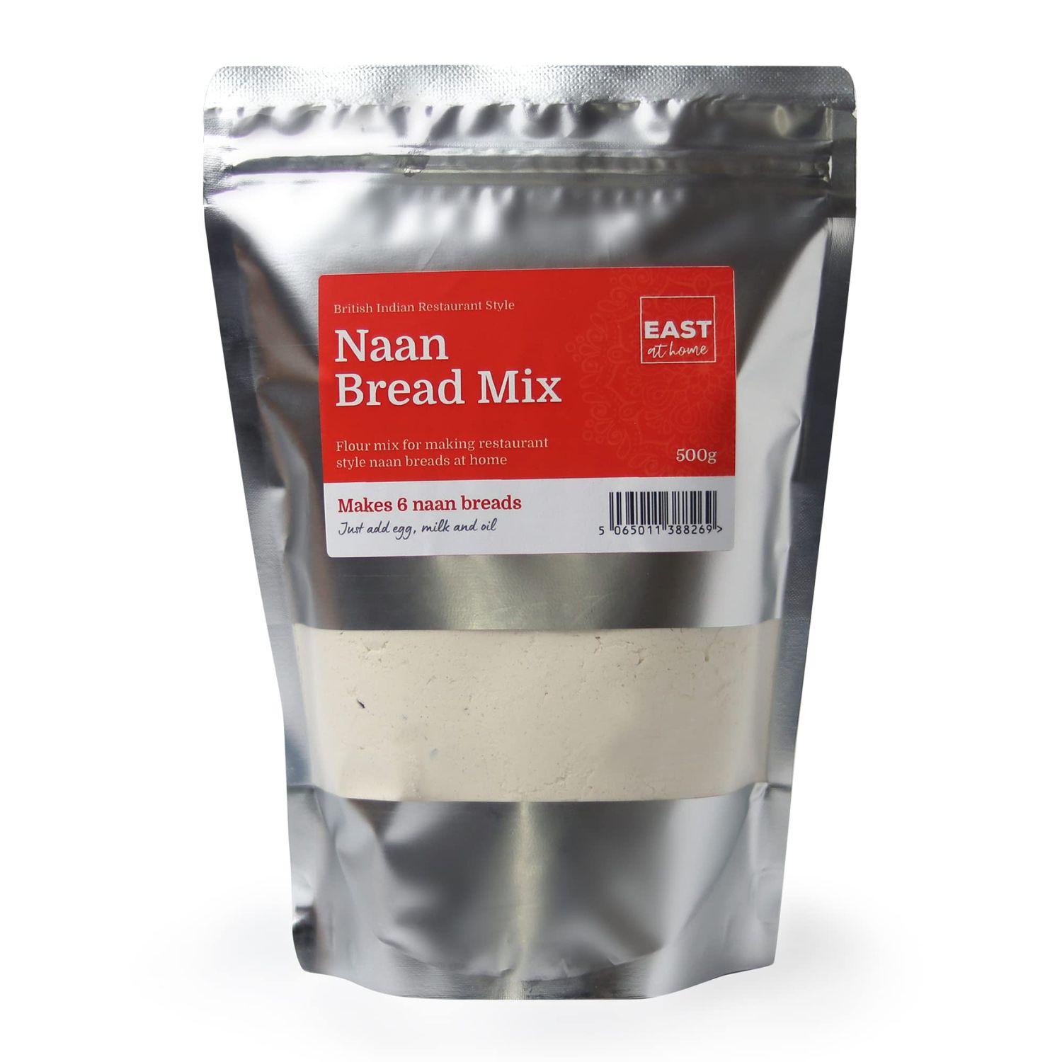 Naan Bread Mix 500G Pack Make Restaurant Style Naan Breads at Home East At Home