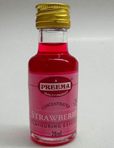 Preema Strawberry Flavouring Essence - 2x28ml (2 Pack)