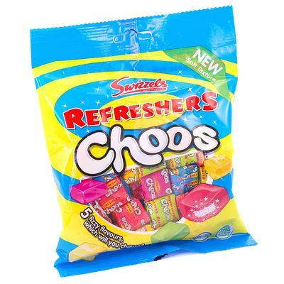 Swizzels Refreshers Choos Sharing Bag, Multicolored, Original, 150 g