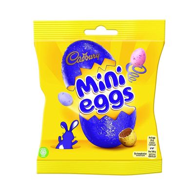 Cadbury Mini Eggs 80g Bag (Pack of 12)