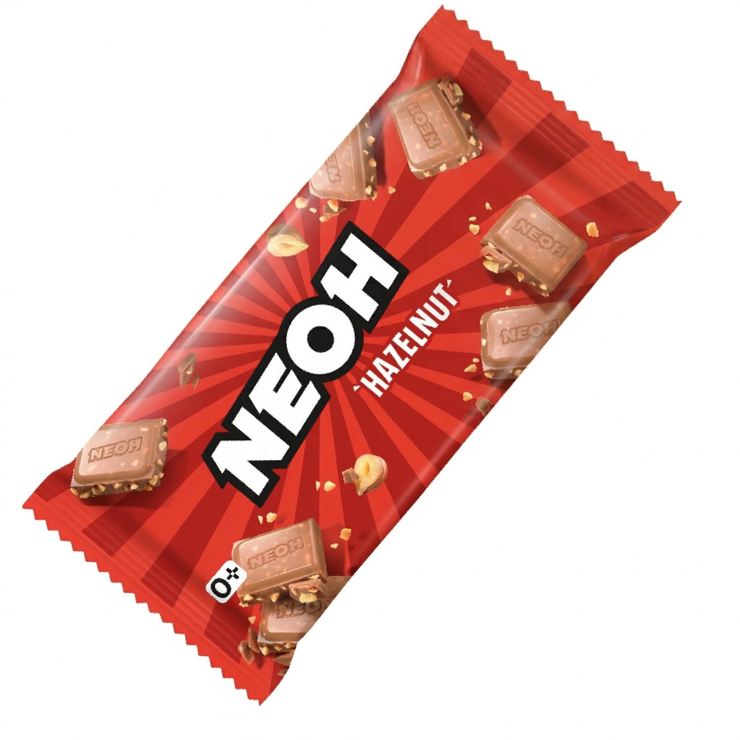 NEOH Low Carb Keto Hazelnut Chocolate The New Alternative to Traditional Sweets 1g Sugar, 106 kcal Per Serving, 1x55g