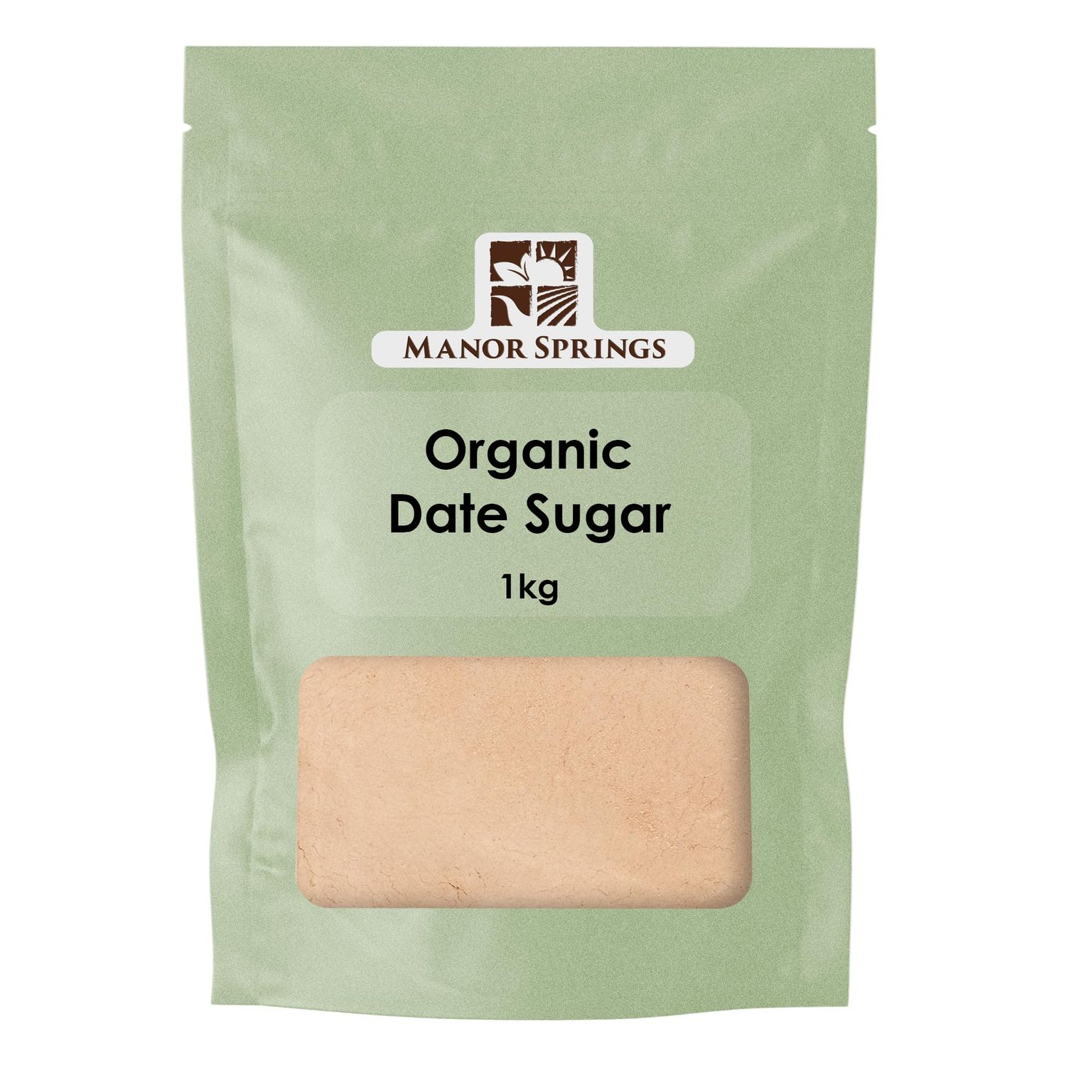 Organic Date Sugar 1kg by Manor Springs Organic