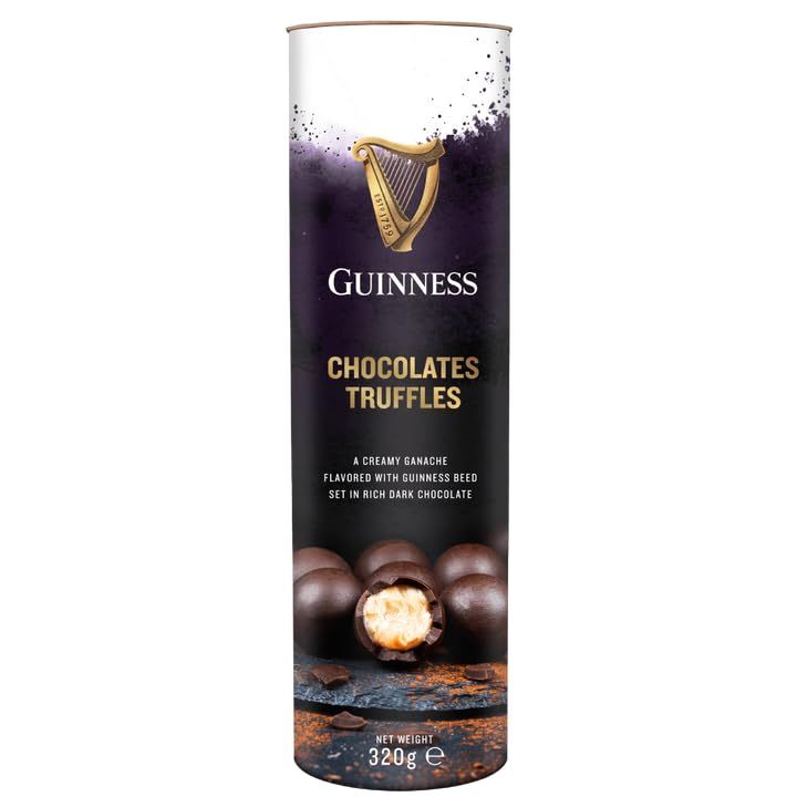 Guinness Truffles Tube 320g - New Packaging (Pack of 1)