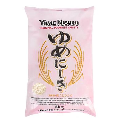YUMENISHIKI Short Grain Rice 5 kg