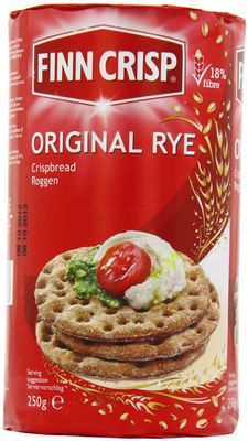 (4 PACK) - Finn Crisp - Orig Rye Crispbread 250g 4 PACK BUNDLE