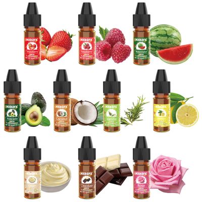Food Flavoring Oil - 10 Pack Liquid Concentrated Food Flavour Oil for Baking, Cooking - Lip Gloss Flavouring Oil for Lip Balm, Cosmetics, Drink, Soap Making - Water & Oil Soluble - 6ml Food Flavoring Oil - 10 Pack Liquid Concentrated Food Flavour Oil for Baking, Cooking - Lip Gloss Flavouring Oil for Lip Balm, Cosmetics, Drink, Soap Making - Water & Oil Soluble - 6ml