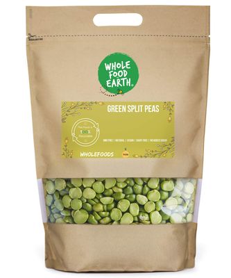 Wholefood Earth Green Split Peas 500 g GMO Free Natural High Fibre High Protein