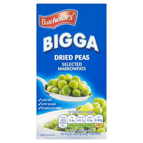 Batchelors Bigga Dried Peas Selected Marrowfats, 250 g Packet (Pack of 1)