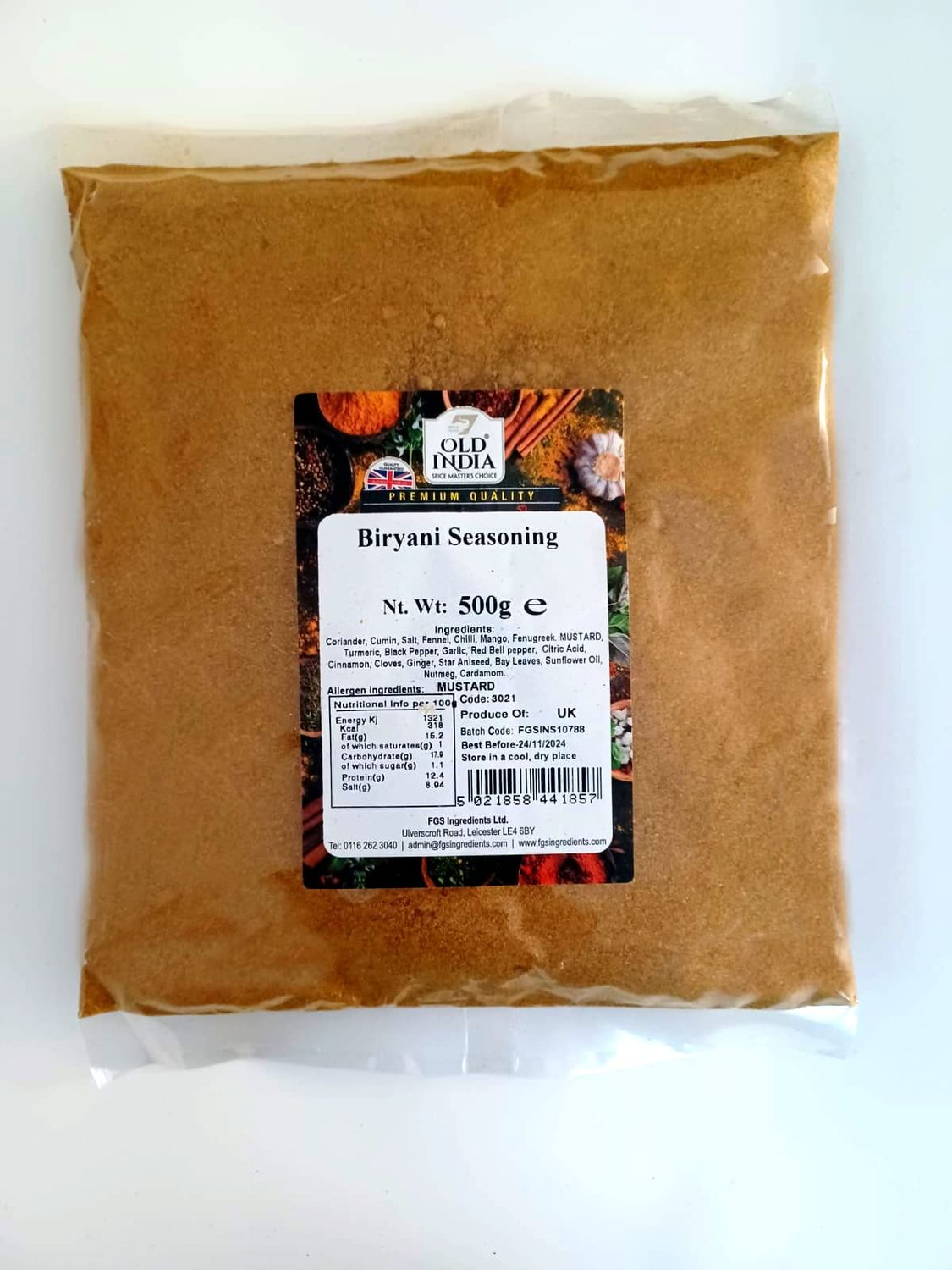 Old India Biryani Seasoning 500g