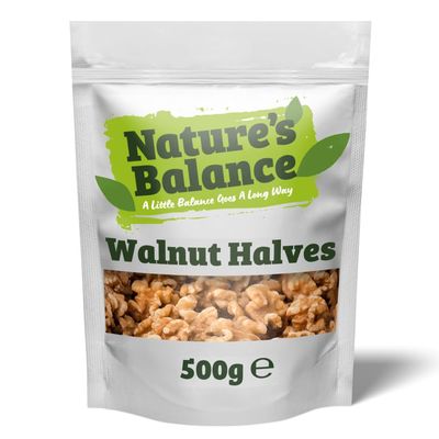 Nature's Balance Walnuts 500g Raw Walnut Halves