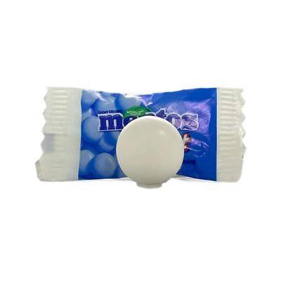 100 Mentos Individually Wrapped Chewy Pillow Mints - Bulk Catering Sweets for Coffee Shops, Restaurants &amp; Offices, Refreshing Mint Sweets Multipack, Individually Wrapped Mints for Sharing