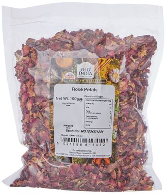 Old India Rose Petals 100g