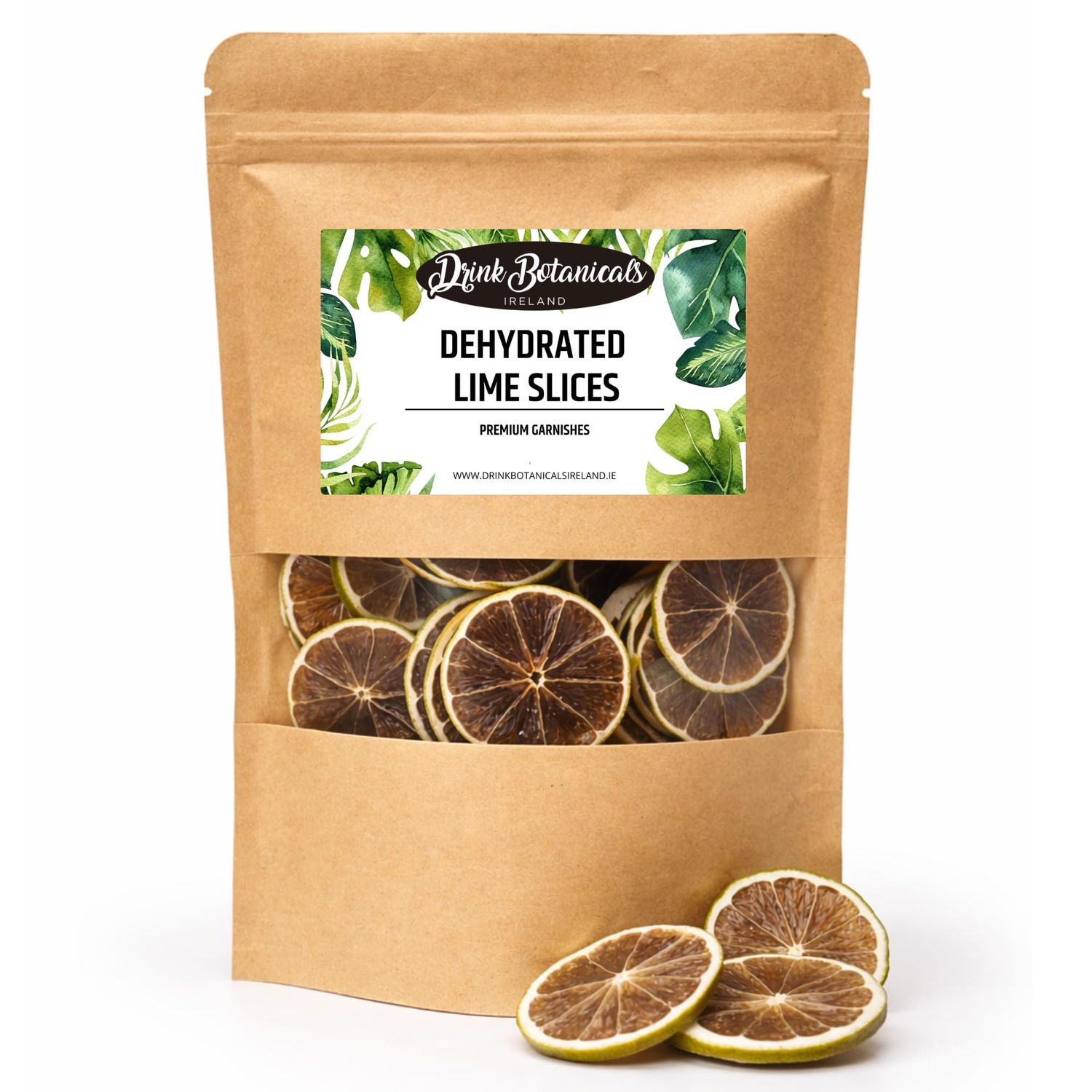 Dried Dehydrated Dried Lime Slices Wheels 45+ Slices 100% Natural Dry Lime for Garnishing Cocktails, Cooking, Baking, Wreaths Drinks Citrus Fruit Slices 40 Grams, 1.4 Oz Drink Botanicals
