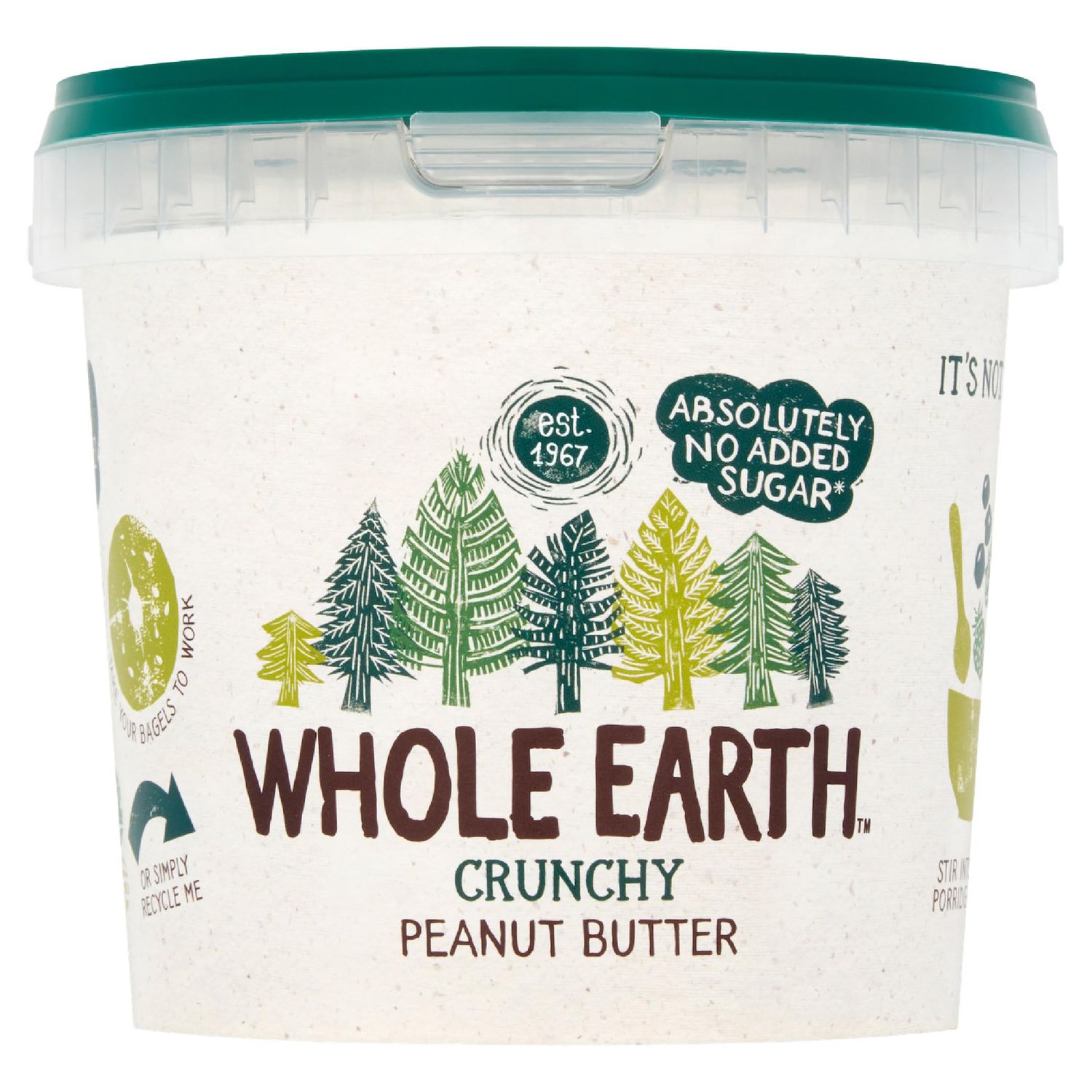 Whole Earth Crunchy Peanut Butter 1 kg
