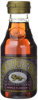 Lyle's Maple Flavour Golden Syrup Pouring Bottle 454 g (Pack of 3)